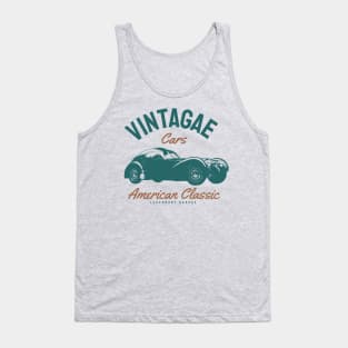 vintagae cars american classic Tank Top